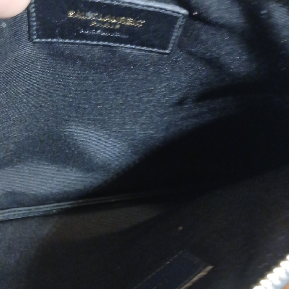 Authentic Yves Saint Laurent Black Designer Clutch Bag - Picture 12 of 14